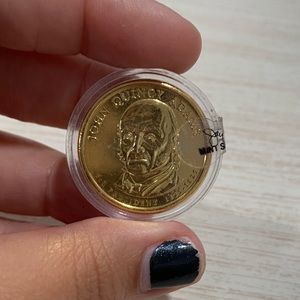 John Quincy Adams Presidential Gold Dollar